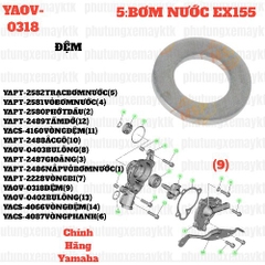 [SIRC][4:TRỤC CAM, XÍCH CAM] YAOV-0318 ĐỆM SIRIUS RC-T110LE (15). EX155 [5:BƠM(9)]