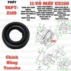 [EX15][11:VỎ MÁY] YAPT-2165 PHỚT DẦU EX15 (15-18) (18), EX155 [11:VỎ(17)] [Yamaha], SIRIUS FI [11:VỎ(21)]