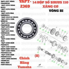 [SIRC][14:HỘP SỐ] YAPT-2369 VÒNG BI SIRIUS RC-T110LE (8)-[Yamaha]