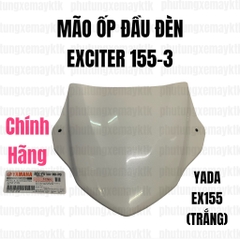 YADA-EX155-3 Mão ốp đầu đèn(Trắng) Phụ tùng phụ kiện xe máy-[Yamaha]