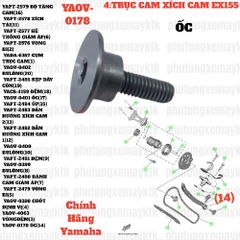 [EX15][4:TRỤC CAM, XÍCH CAM] YAOV-0178 ỐC EX15 (15-18) (14) . EX155 [4:TRỤC(14)], SIRIUS FI [4:TRỤC(14)]