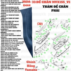 [NVX155_V1][33:ĐẾ CHÂN] YADA-6444 THẢM ĐẾ CHÂN - PHẢI NVX155_V1 (32) [Yamaha]