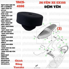 [EX155][26:YÊN XE] YACS-4166 ĐỆM YÊN EX155(2022)-[Yamaha] (3), SIRIUS FI [26:YÊN(3)]