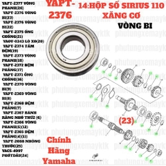 [SIRC][14:HỘP SỐ] YAPT-2376 VÒNG BI SIRIUS RC-T110LE (23)-[Yamaha]