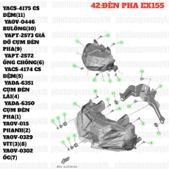 [EX155][42:ĐÈN PHA] YACS-4174 CS ĐỆM EX155(2022)-[Yamaha] (5)