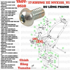 [NVX155_V1][17:KHUNG XE] YAOV-0510 BULÔNG PHANH NVX155_V1 (22)(24)