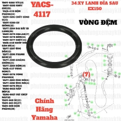 [EX15][34:XY LANH PHANH ĐĨA SAU] YACS-4117 VÒNG ĐỆM EX15 (15-18) (7)-[Yamaha]