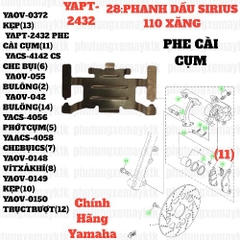 [SIRC][28:PHANH DẦU] YAPT-2432 PHE CÀI CỤM SIRIUS RC-T110LE (11)-[Yamaha], EX155 [28:PHANH(10)]