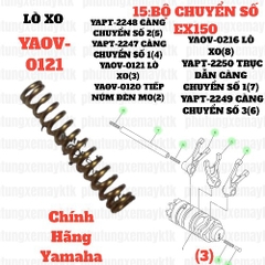 [EX15][15:BỘ CHUYỂN SỐ] YAOV-0121 LÒ XO EX15 (15-18) (3), EX155 [15:BỘ(6)] [Yamaha]