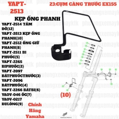 [EX155][23:CỤM CÀNG TRƯỚC] YAPT-2513 KẸP ỐNG PHANH EX155(2022)-[Yamaha] (10)