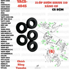[EX15][21:ỐP SƯỜN] YACS-4045 CAO SU ĐỆM EX15 (15-18) (20), SIRIUS RC [42:ĐÈN(14)] [21:ỐP(6)]-[Yamaha]