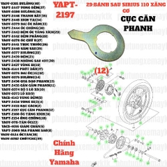 [SIRC][29:BÁNH SAU] YAPT-2197 CỤC CĂN PHANH SIRIUS RC-T110LE (12)-[Yamaha], NVX155_V1 [29:(13)]