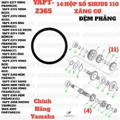 [SIRC][14:HỘP SỐ] YAPT-2365 ĐỆM PHẰNG SIRIUS RC-T110LE (4)(11)-[Yamaha]