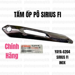 [Chính Hãng Yamaha]YADA-6204-Sirius Fi-Tấm ốp pô inox CPCH