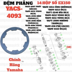 [EX15][14:HỘP SỐ] YACS-4093 ĐỆM PHẰNG EX15 (15-18) (10)-[Yamaha]