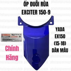 [Chính hãng Yamaha]YADA-EX150(15-18)-XANH DƯƠNG-9 Ốp đuôi rùa