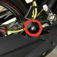 [EX15][9:Ống xả]YAOV-070 Ốc bắt treo pô-EXCITER 150 sài chung mã với YAOV-0130 (9)-[Yamaha]