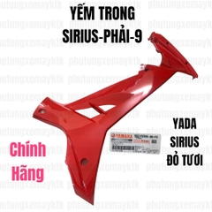 YADA-SIRIUS(06-22)-ĐỎ TƯƠI-9 Yếm trong-Phải XÀI PHA ĐÈN 3S4-[Yamaha]