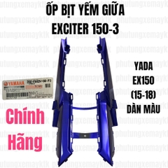 [Chính hãng Yamaha]YADA-EX150(15-18)-XANH DƯƠNG-3 Ốp bịt yếm giữa