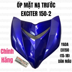 [Chính hãng Yamaha]YADA-EX150(15-18)-XANH DƯƠNG-2 Ốp mặt nạ trước
