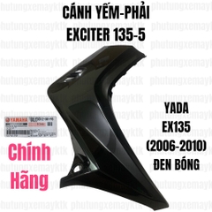YADA-EX10(06-10)-ĐEN BÓNG-5 Cánh yếm-PHẢI-[Yamaha]