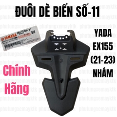 [Chính hãng Yamaha]YADA-EX155(21-23)-NHÁM-11 Đuôi dè biển số