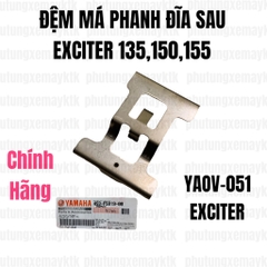 [Chính hãng Yamaha]YAOV-051 Đệm má phanh đĩa sau-EX135,EX150,EX155