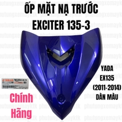 [Chính hãng Yamaha]YADA-EX135(11-14)-XANH DƯƠNG-3 Ốp mặt nạ trước