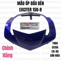 [Chính hãng Yamaha]YADA-EX150(15-18)-XANH DƯƠNG-8 Mão ốp đầu đèn