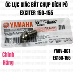 [Chính hãng Yamaha]YAOV-061 Ốc lục giác bắt chụp đích pô-EXCITER 150-155