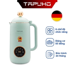 Máy làm sữa hạt TAPUHO TMB600 Chính hãng màu Xanh Pastal 750W Dung tích 0,6L inox 304 25.000 vòng/phút