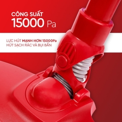 Máy Hút Bụi Cầm Tay 3S Thế Hệ Mới Lazychef - 3 Chi Tiết - Tháo Lắp 3 Giây