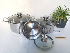 Bộ nồi inox Fivestar 3 Maylay Old