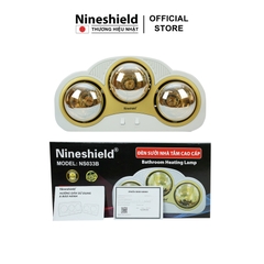 Đèn Sưởi Nhà Tắm 3 Bóng Nineshield NS033B