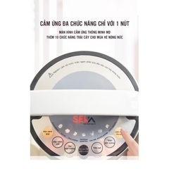 Máy làm sữa hạt SEKA LN-D28, xay sinh tố, nấu cháo chậm Cao Cấp