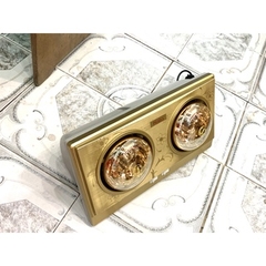 Đèn Sưởi Nhà Tắm 2 Bóng Kaita - KT02