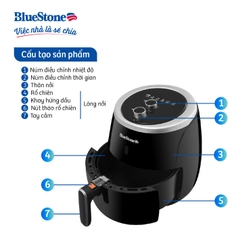 Nồi Chiên Không Dầu BlueStone AFB-5870 5 Lít 2000W