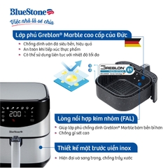 Nồi Chiên Không Dầu BlueStone AFB-5880 5.5 Lít 1700W