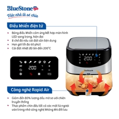 Nồi Chiên Không Dầu BlueStone AFB-5880 5.5 Lít 1700W