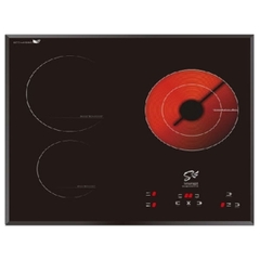 Bếp điện + từ 3 âm Smaragd HANOVER