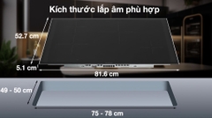 Bếp từ 4 vùng nấu lắp âm Bosch PIE875DC1E