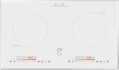 Bếp 2 từ Âm Smaragd SI2-66WH màu Trắng
