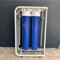 Bộ lọc nước tổng gia đình CTF02 làm mềm nước siêu lọc loại bỏ Clo, cặn và mảng bám