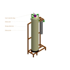 Bộ lọc nước tổng gia đình Mutosi MT012-1 siêu lọc loại bỏ tạp chất, kim loại nặng