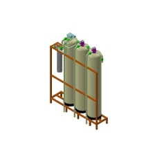 Bộ lọc nước tổng gia đình Mutosi MT075-3 siêu lọc loại bỏ toàn bộ tạp chất, kim loại nặng, đá vôi