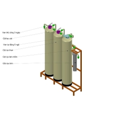 Bộ lọc nước tổng gia đình Mutosi MT075-3 siêu lọc loại bỏ toàn bộ tạp chất, kim loại nặng, đá vôi