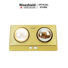 Đèn Sưởi Nhà Tắm 2 Bóng Nineshield NS042B