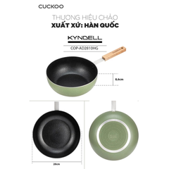 [Chính Hãng] Chảo chống dính Cuckoo COP-AD2810HG đường kính 28 CM