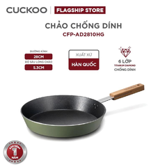 [Chính Hãng] Chảo chống dính Cuckoo CFP-AD2810HG 6 lớp Titanium Diamond phi 28cm, sâu 5,3cm