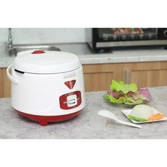 [Chính Hãng] Nồi cơm điện Cuckoo CR-1055/WHRDVNCV màu trắng đỏ dung tích 1.8L